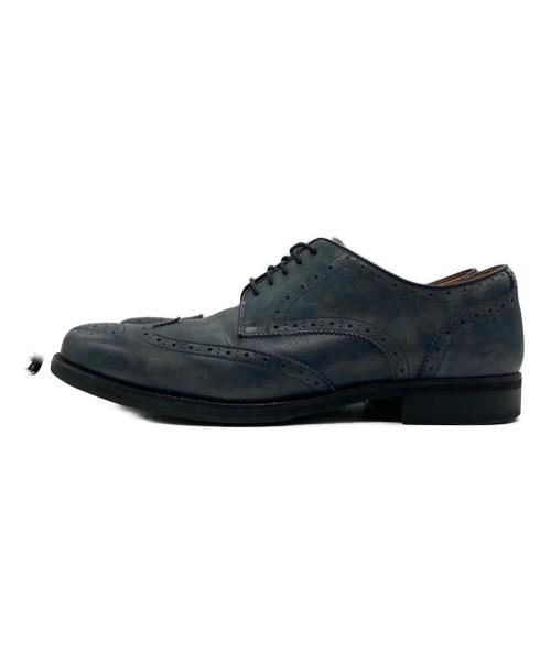 RUNWALK（ランウォーク）Runwalk (ランウォーク) ウィングチップシューズ ブルー サイズ:27の古着・服飾アイテム
