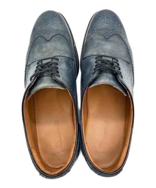 RUNWALK（ランウォーク）Runwalk (ランウォーク) ウィングチップシューズ ブルー サイズ:27の古着・服飾アイテム
