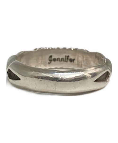 Navajo（ナバホ）NAVAJO (ナバホ) ナバホ族/スタンプワークリング シルバー サイズ:9号の古着・服飾アイテム