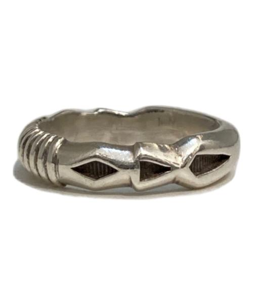 Navajo（ナバホ）NAVAJO (ナバホ) ナバホ族/スタンプワークリング シルバー サイズ:9号の古着・服飾アイテム