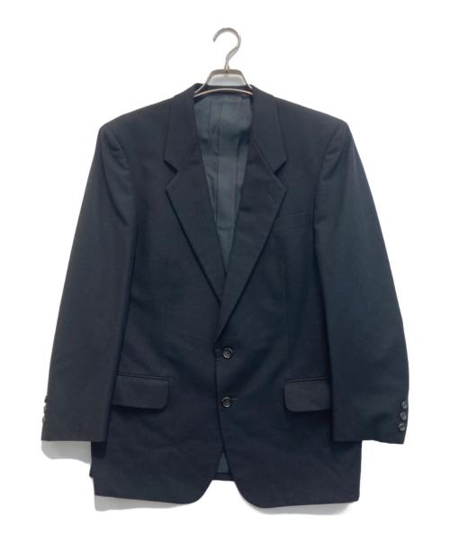 COMME des GARCONS HOMME DEUX（コムデギャルソン オム ドゥ）COMME des GARCONS HOMME DEUX (コムデギャルソン オム ドゥ) 80'Sウールテーラードジャケット ブラック サイズ:Mの古着・服飾アイテム