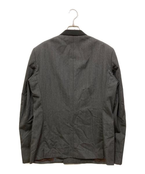 KOLOR（カラー）KOLOR (カラー) WOOL TRO DOUBLE JACKET/ウール トロダブルジャケット グレー サイズ:SIZE 3の古着・服飾アイテム