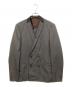 KOLOR（カラー）の古着「WOOL TRO DOUBLE JACKET/ウール トロダブルジャケット」｜グレー