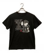 stussyステューシー）の古着「POLICE CARTOON COP T」｜ブラック