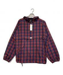 FUCKING AWESOME（ファッキンオーサム）の古着「PLAID ANORAK/アノラックパーカー」｜ブルー×レッド
