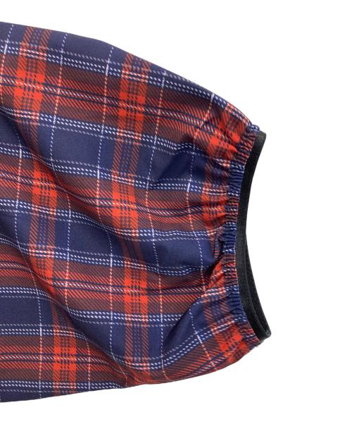 FUCKING AWESOME（ファッキンオーサム）Fucking Awesome (ファッキンオーサム) PLAID ANORAK/アノラックパーカー ブルー×レッド サイズ:XLの古着・服飾アイテム