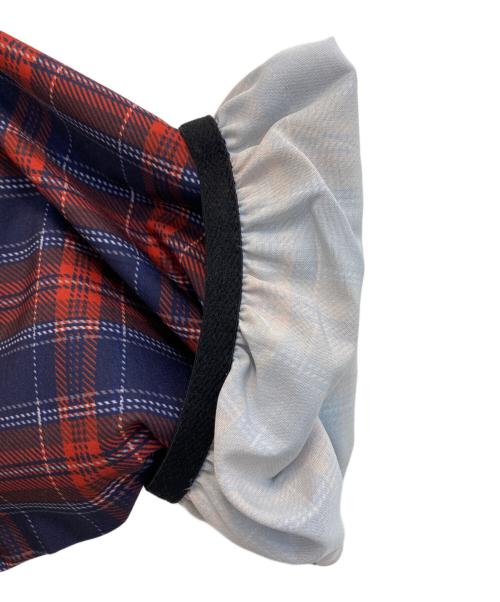 FUCKING AWESOME（ファッキンオーサム）Fucking Awesome (ファッキンオーサム) PLAID ANORAK/アノラックパーカー ブルー×レッド サイズ:XLの古着・服飾アイテム