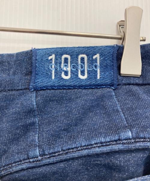 CIRCOLO 1901（チルコロ1901）Circolo 1901 (チルコロ1901) デニムライクジャージパンツ インディゴ サイズ:46の古着・服飾アイテム