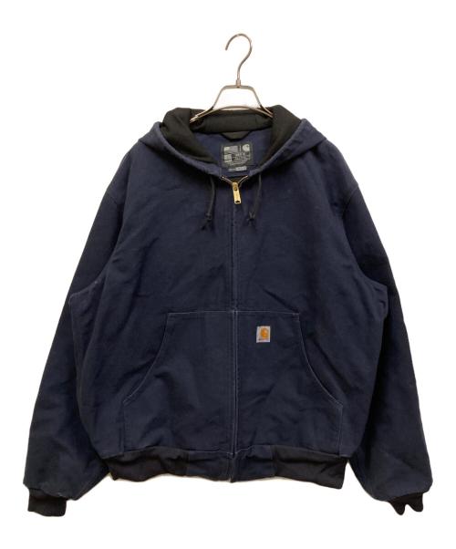 CarHartt（カーハート）CarHartt (カーハート) Duck Active Jacketダックアクティブジャケット ネイビー サイズ:SIZE Lの古着・服飾アイテム