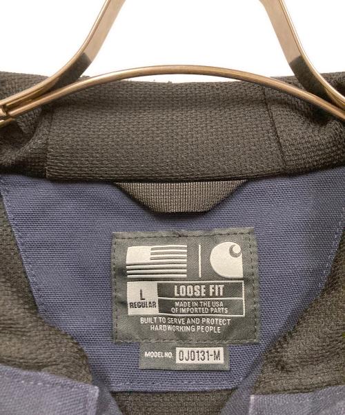 CarHartt（カーハート）CarHartt (カーハート) Duck Active Jacketダックアクティブジャケット ネイビー サイズ:SIZE Lの古着・服飾アイテム