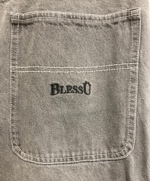 BLESSU（ブレスユー）BLESSU (ブレスユー) バギーデニムパンツ グレー サイズ:Mの古着・服飾アイテム