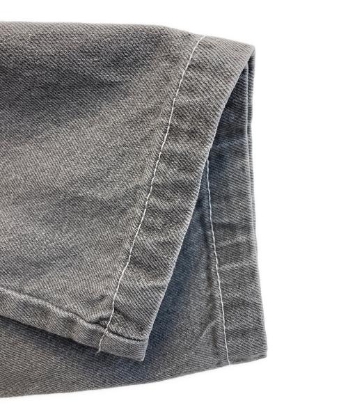 BLESSU（ブレスユー）BLESSU (ブレスユー) バギーデニムパンツ グレー サイズ:Mの古着・服飾アイテム