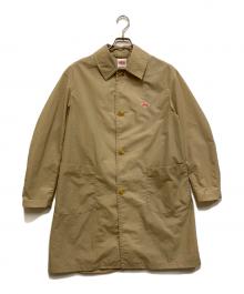 DANTON（ダントン）の古着「TAFFETAコート」｜ベージュ