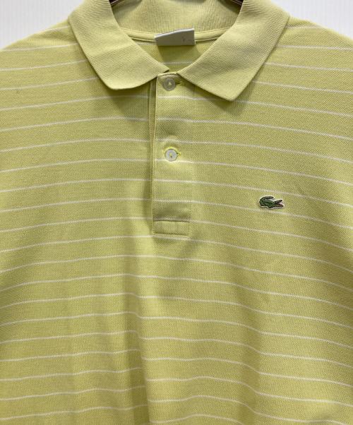 LACOSTE（ラコステ）LACOSTE (ラコステ) ポロシャツ イエロー サイズ:XXLの古着・服飾アイテム