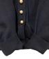 中古・古着 BALLSEY (ボールジィ) パールコンビ Vネックカーディガン ネイビー サイズ:SIZE S：6000円