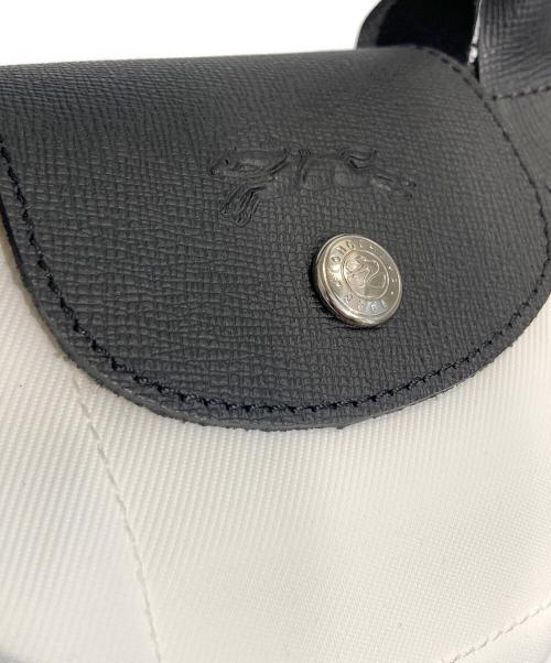 LONGCHAMP（ロンシャン）LONGCHAMP (ロンシャン) ルプリアージュ エナジー XS ホワイト×ブラックの古着・服飾アイテム