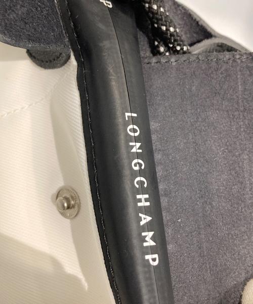 LONGCHAMP（ロンシャン）LONGCHAMP (ロンシャン) ルプリアージュ エナジー XS ホワイト×ブラックの古着・服飾アイテム