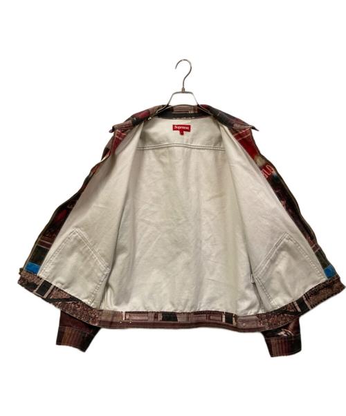 SUPREME（シュプリーム）Supreme (シュプリーム) 17FW The World Is Yours Denim Jacket/17AWザ ワールドイズユアーズデニムジャケット レッド サイズ:Lの古着・服飾アイテム