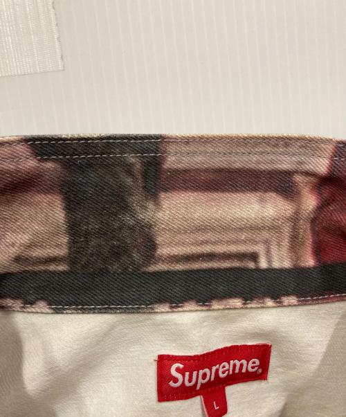 SUPREME（シュプリーム）Supreme (シュプリーム) 17FW The World Is Yours Denim Jacket/17AWザ ワールドイズユアーズデニムジャケット レッド サイズ:Lの古着・服飾アイテム