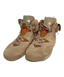 NIKE×Travis Scott（ナイキ×トラヴィススコット）の古着「Air Jordan 6 "British Khaki"」｜ブラウン