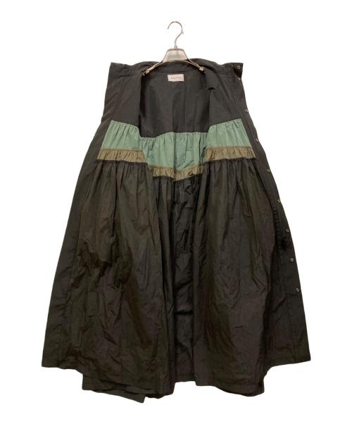 BELPER（ベルパー）BELPER (ベルパー) TIERED LONG JACKET ブラック サイズ:SIZE Freeの古着・服飾アイテム