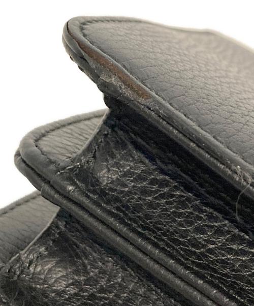 GUCCI（グッチ）GUCCI (グッチ) インターロッキングG チェーンショルダーバッグ ブラックの古着・服飾アイテム