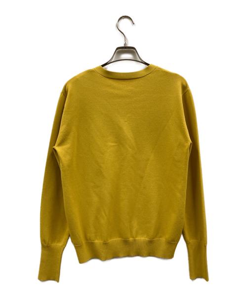SOEJU（ソージュ）SOEJU (ソージュ) Vネックショートカーディガン イエロー サイズ:Mの古着・服飾アイテム