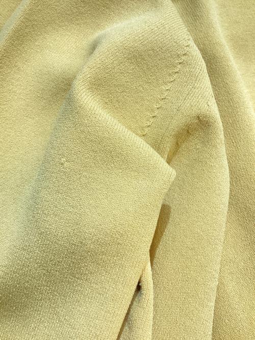 SOEJU（ソージュ）SOEJU (ソージュ) Vネックショートカーディガン イエロー サイズ:Mの古着・服飾アイテム