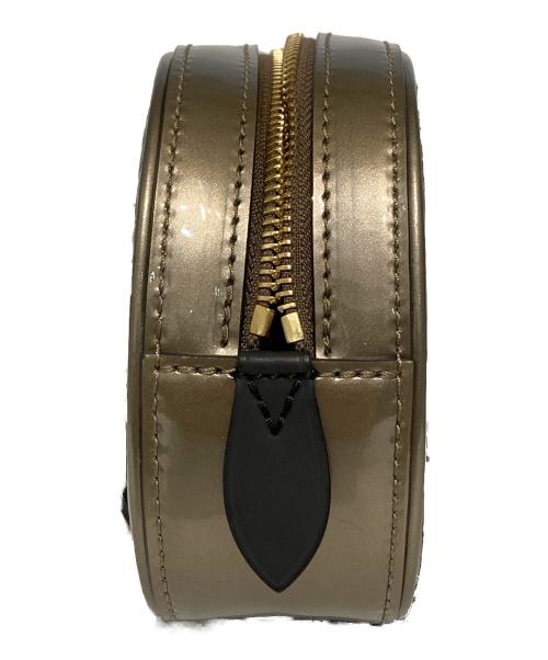 LOUIS VUITTON（ルイ ヴィトン）LOUIS VUITTON (ルイ ヴィトン) モノグラムヴェルニ ベルトバッグ メタリックグレーの古着・服飾アイテム