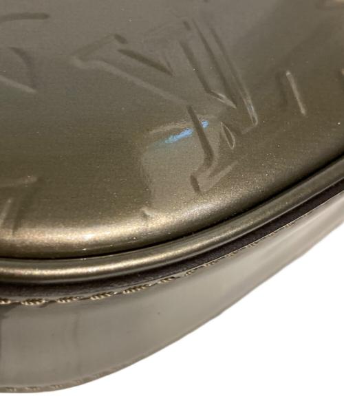 LOUIS VUITTON（ルイ ヴィトン）LOUIS VUITTON (ルイ ヴィトン) モノグラムヴェルニ ベルトバッグ メタリックグレーの古着・服飾アイテム