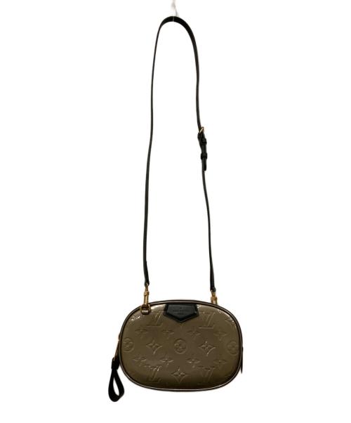 LOUIS VUITTON（ルイ ヴィトン）LOUIS VUITTON (ルイ ヴィトン) モノグラムヴェルニ ベルトバッグ メタリックグレーの古着・服飾アイテム