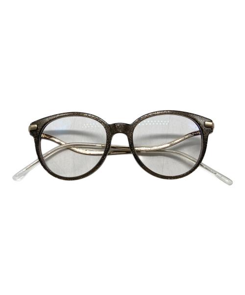 JIMMY CHOO（ジミーチュウ）JIMMY CHOO (ジミーチュウ) 眼鏡／アイウェア グレー×ゴールドの古着・服飾アイテム
