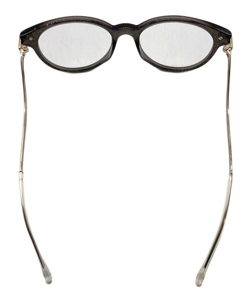 JIMMY CHOO（ジミーチュウ）JIMMY CHOO (ジミーチュウ) 眼鏡／アイウェア グレー×ゴールドの古着・服飾アイテム