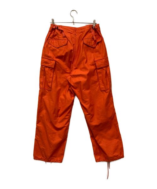 AVIREX（アヴィレックス）AVIREX (アヴィレックス) M-65 ファティーグパンツ オレンジ サイズ:Lの古着・服飾アイテム