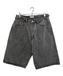 CAHLUMN（カウラム）の古着「Selvedge Denim Baggy Shorts」｜グレー
