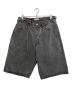 CAHLUMN（カウラム）の古着「Selvedge Denim Baggy Shorts」｜グレー