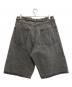 CAHLUMN (カウラム) Selvedge Denim Baggy Shorts グレー サイズ:XL：7000円