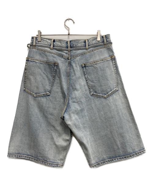CAHLUMN（カウラム）CAHLUMN (カウラム) Selvedge Denim Baggy Shorts インディゴ サイズ:XLの古着・服飾アイテム