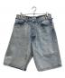CAHLUMN（カウラム）の古着「Selvedge Denim Baggy Shorts」｜インディゴ