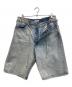 CAHLUMN (カウラム) Selvedge Denim Baggy Shorts インディゴ サイズ:XL：7000円