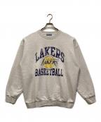 Off The Court by NBA×JOURNAL STANDARD relumeオフ・ザ・コート バイ NBA×ジャーナルスタンダード レリューム）の古着「別注 スウェット/LAKERS」｜グレー
