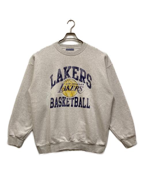Off The Court by NBA（オフ・ザ・コート バイ NBA）Off The Court by NBA (オフ・ザ・コート バイ NBA) JOURNAL STANDARD relume (ジャーナルスタンダード レリューム) 別注 スウェット/LAKERS グレー サイズ:Lの古着・服飾アイテム