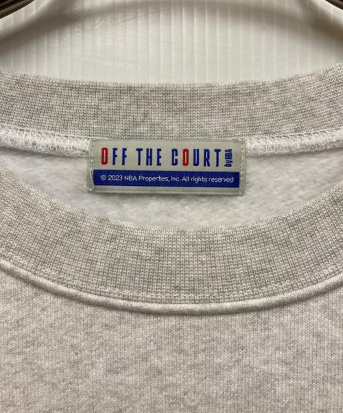Off The Court by NBA（オフ・ザ・コート バイ NBA）Off The Court by NBA (オフ・ザ・コート バイ NBA) JOURNAL STANDARD relume (ジャーナルスタンダード レリューム) 別注 スウェット/LAKERS グレー サイズ:Lの古着・服飾アイテム