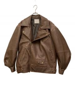 wish for ever ブラウンジャケットmサイズ 中古・古着通販】WISH FOREVER (ウィッシュフォーエバー) ビンテージ