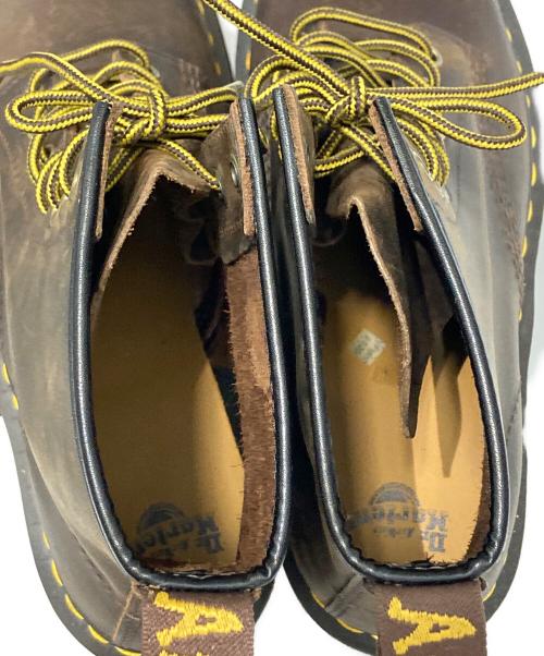 Dr.Martens（ドクターマーチン）Dr.Martens (ドクターマーチン) EX CRAZY HORSE 8ホールブーツ ブラウン サイズ:25.5の古着・服飾アイテム