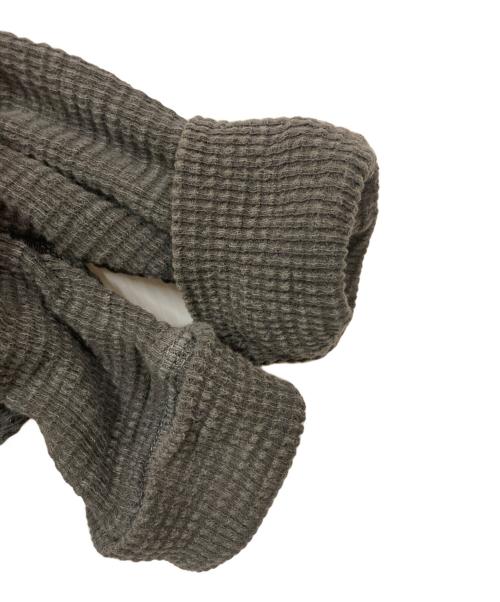 RRL（ダブルアールエル）RRL (ダブルアールエル) ヘンリーネックサーマルカットソー グレー サイズ:Mの古着・服飾アイテム