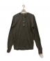 RRL（ダブルアールエル）の古着「ヘンリーネックサーマルカットソー」｜グレー