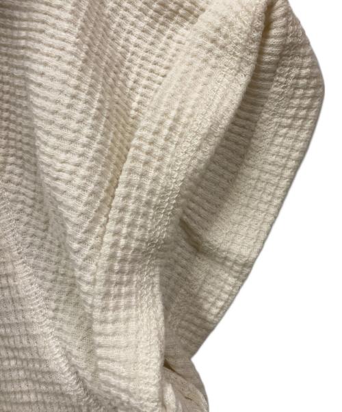 RRL（ダブルアールエル）RRL (ダブルアールエル) S/Sヘンリーネックサーマルカットソー アイボリー サイズ:Mの古着・服飾アイテム