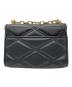 MICHAEL KORS (マイケル・コース) 2WAYキルトチェーンショルダーバッグ /セレナ ブラック：12000円