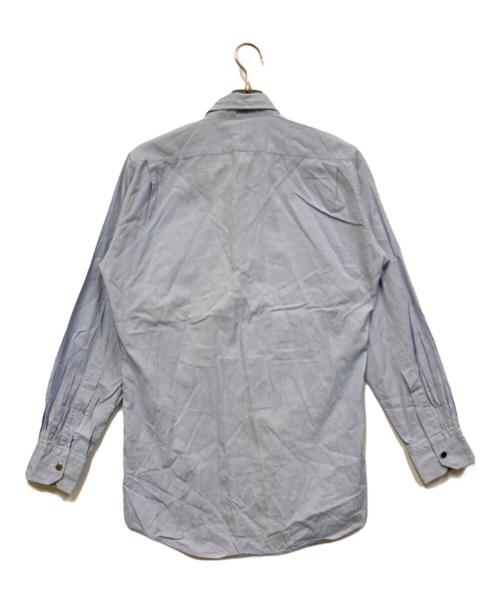 HERMES（エルメス）HERMES (エルメス) ボタンダウンシャツ ブルー サイズ:40の古着・服飾アイテム